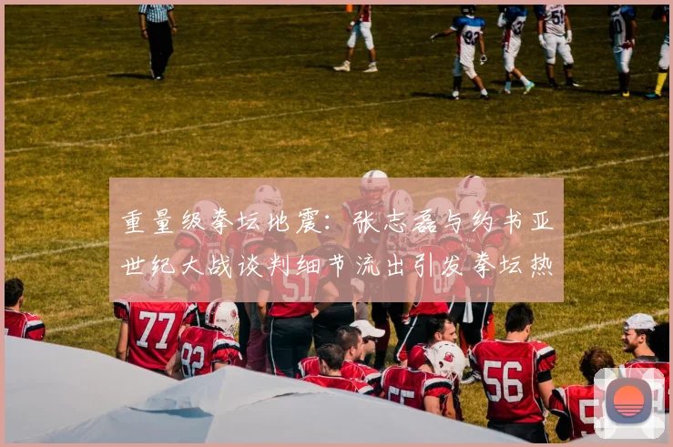 重量级拳坛地震:张志磊与约书亚世纪大战谈判细节流出引发拳坛热议